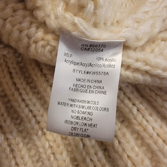 Anthropologie Greylin Dory Sweater Size S Cream - Picture 7 of 10